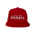 THE SINNERS RED CAP