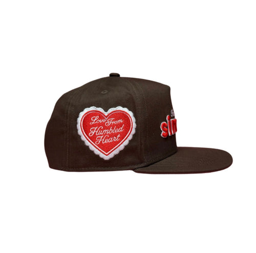 BE MINE BROWN CAP